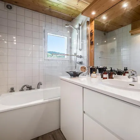 Bel 3 Pieces, 2 Chambres, Parking, Jaillet - Fr-1-453-126 Apartmán Megève